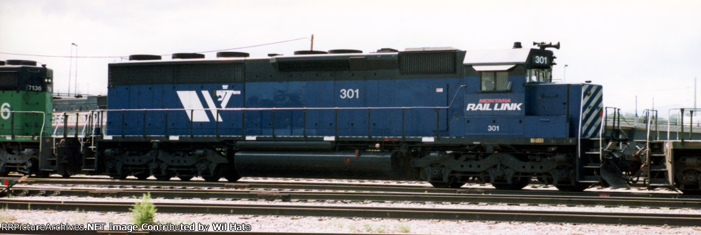 Montana Rail Link SD45-2 301